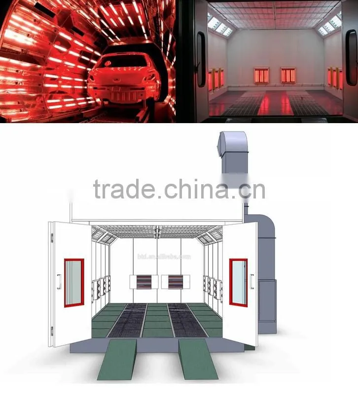 golden reflector shortwave infrared heating lamps for paint dryer