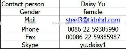 DPBDSTEEL earthquake resistant quality ASTM A500 GrC Stee Hollow Sections and steel tubing prices