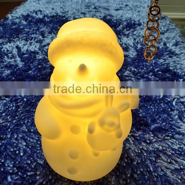 Soft PVC lovely santa shaped Night Light