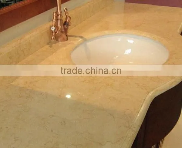 Cheap newstar polished beige marfil artificial marble