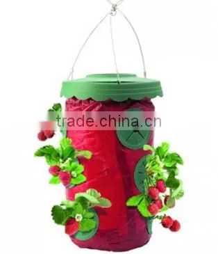 Strawberry planter,Plastic garden Topsy turvy planter as seen as on tv