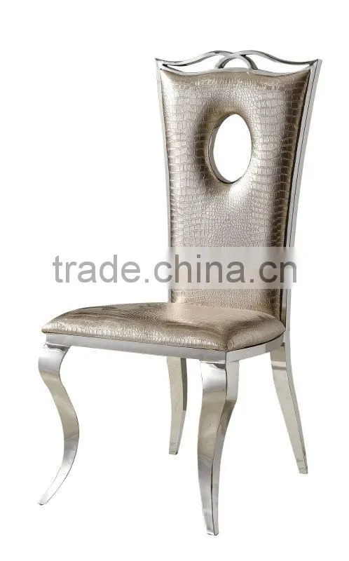hot sale stainless steel modern dining chair B406