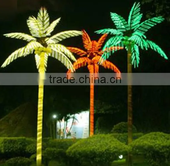 outdoor artificial fake decorative colorful street light tree LGH15-13