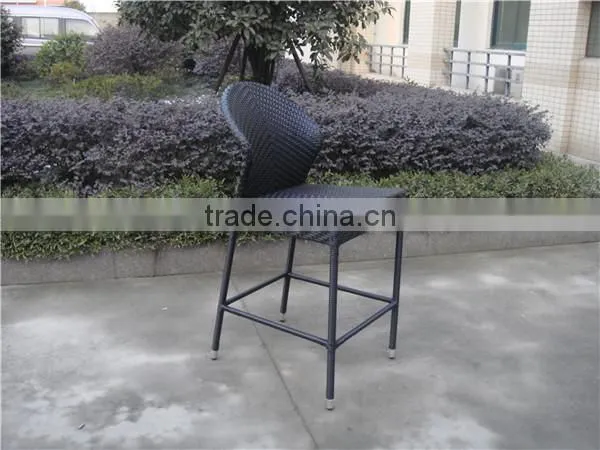 All weather rattan bar stool
