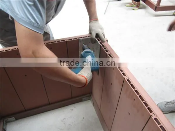 Hot sale factory exported wpc wall panel/wpc decking prices/wpc house