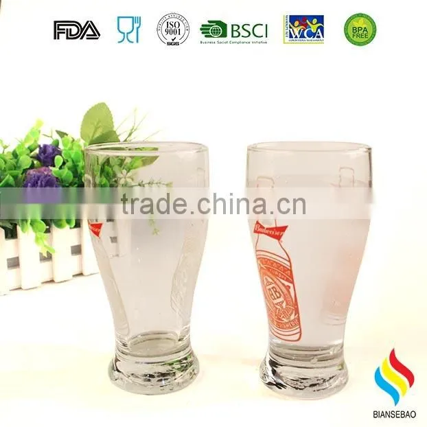 Cold color changing glass cup beer promotional gift