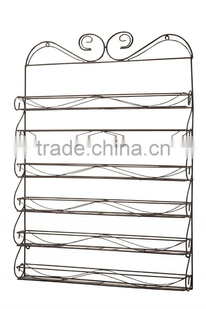 Nail Polish Rack Nail Polish Organizer Holds up to 102 Bottles Metal Frame