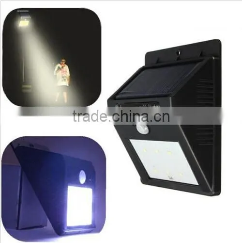 12LED Outdoor Wireless Solar Energy Powered Motion Sensor solar security led light for Patio,yard,