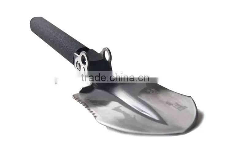 Adventure Survival Knife Camping Knife Folding 2015 Tactical Spade Camping Hiking Shovel Wooden Shovel