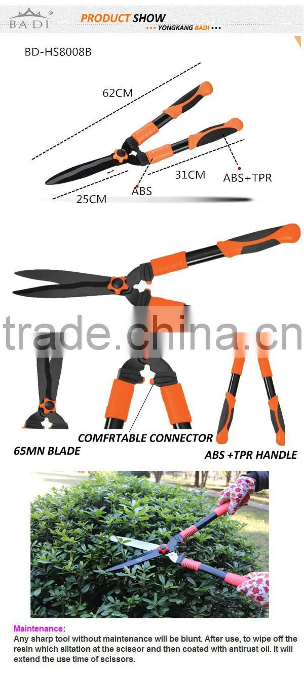 Drop Forged wave garden shear/long handle shears
