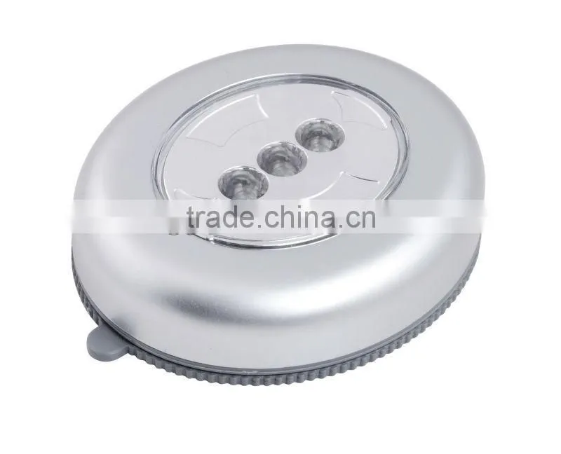 3 LED aaa battery touch lamp light