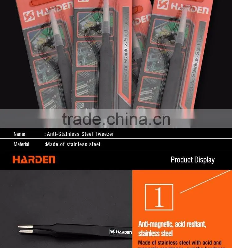 Professional Sharp Nose Anti-Static Stainless Steel Tweezer