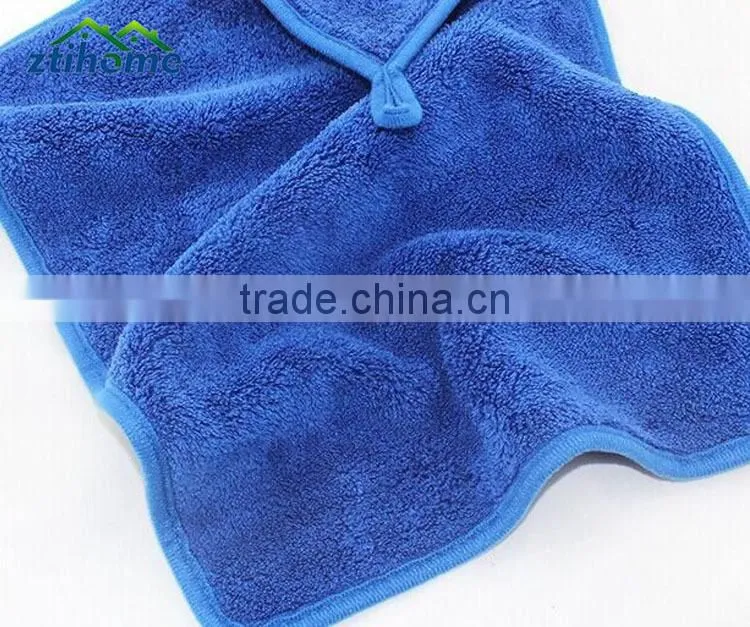 Super Absorbent kitchen cleaning microfiber cloth with hanger