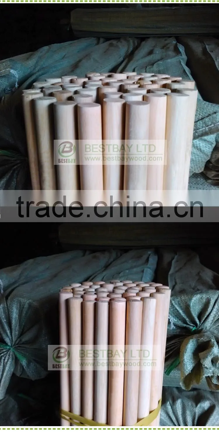 Hot sale wooden broom stick 25 containers per month