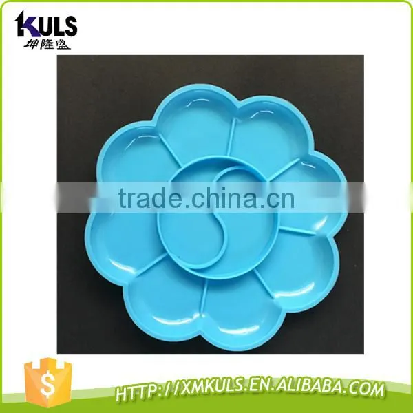 Painting quincunx plastic multi-function paint palette mix palette paint plastic