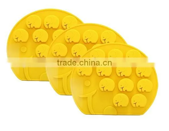 cute dog sharp silicone ice cube tray