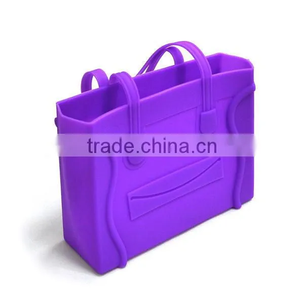 Silicone Satchel,Silicone Shoulder Bag,Side Bag for Girl