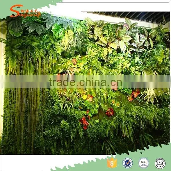 Quality artificial grass wall hot sale artificial green walll vertical artificial grass wall garden decoration for sale