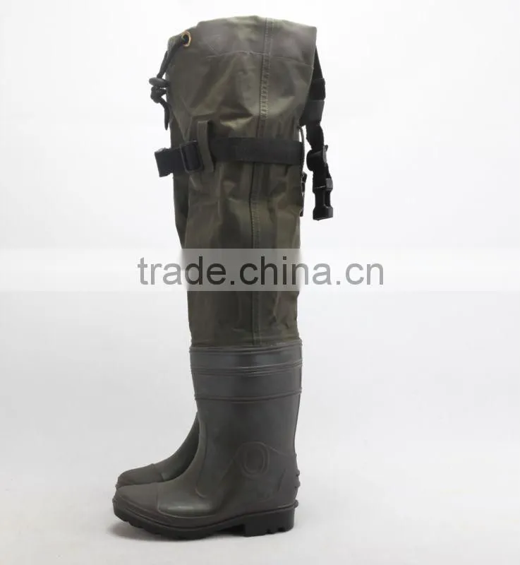 70D Nylon PVC coating kids chest wader