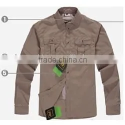 Luxury mens italian shirts contrast collar cuff double collar dress shirts