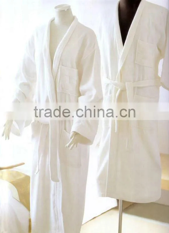 Hotel terry cotton bathrobe