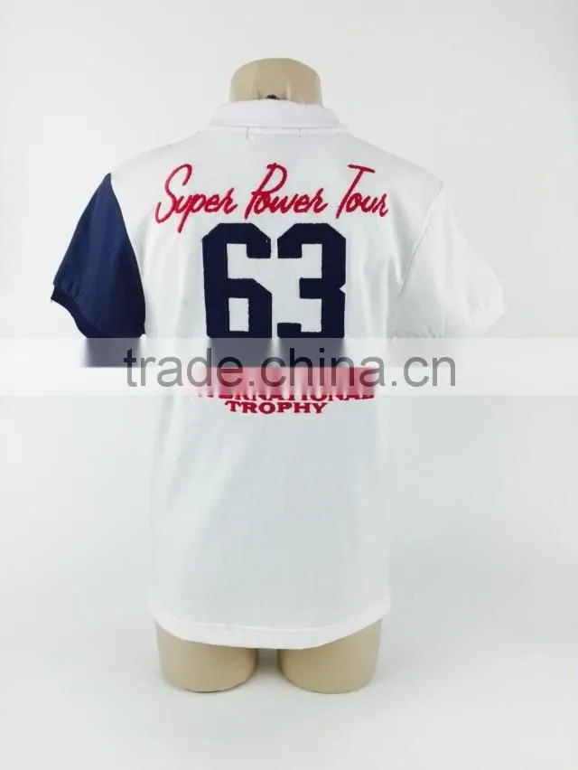 popular baby boy dress clothes boys polo custom shirt logo