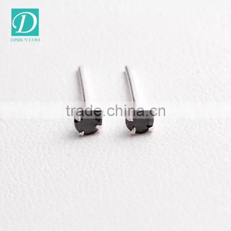 Simple Design Fashion Silver Earring For Women