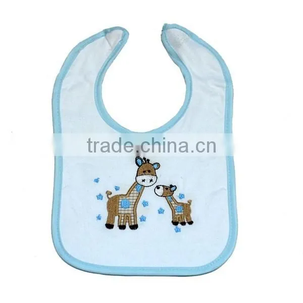 2016 China supplier baby boy bibs 100% cotton