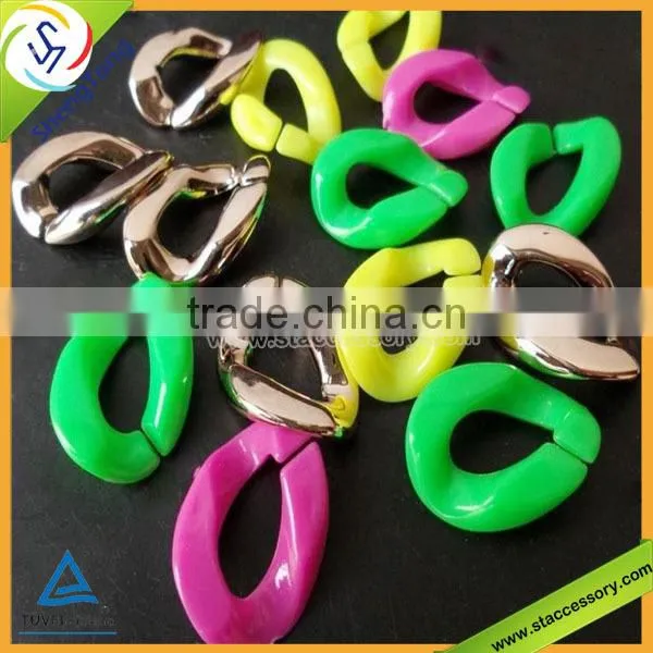 Various Colors Choices Plastic Coated Chain