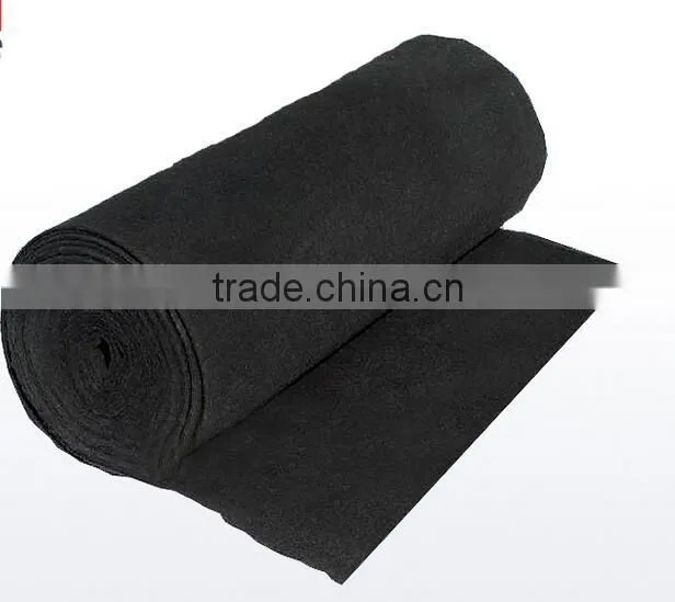 Activated carbon filter fabric for air cleaning
