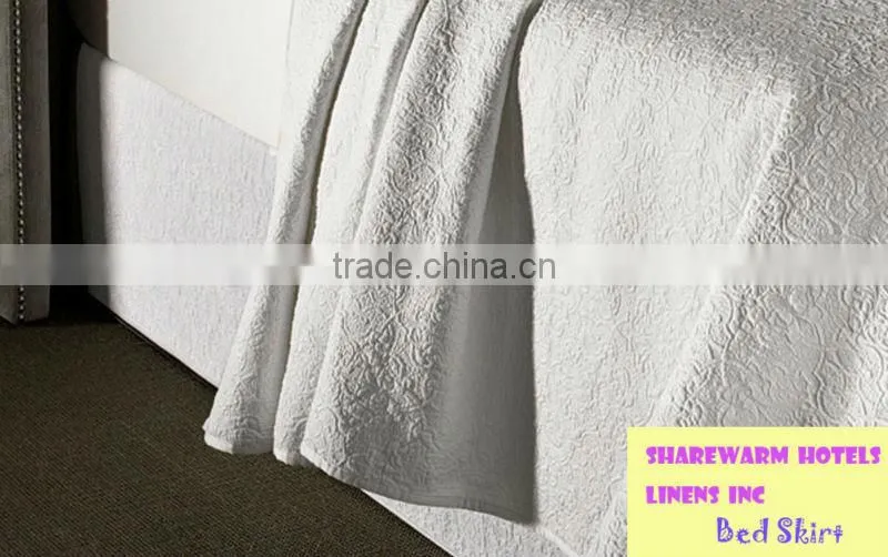 hotel bed skirt