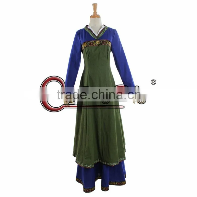 Custom Made Women's Medieval Dress Victorian Renaissance Gothic Dress