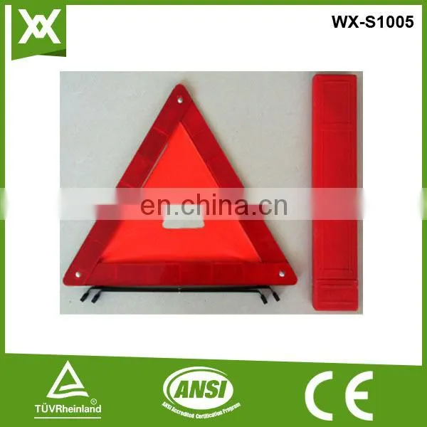 ,E-mark traffic triangle,cheapest traffic triangle,DOT certificate warn triangle