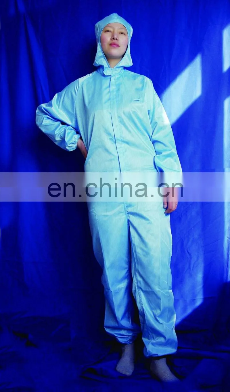 Antistatic/esd/conductive workwear cleanroom clothing
