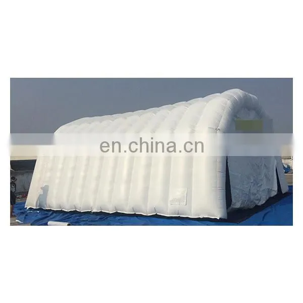 white inflatable tunnel tent inflatable temporary shelter for sale