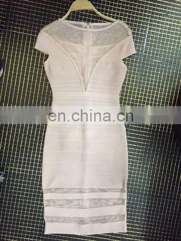 2016 popular tight women v-neck evening dress