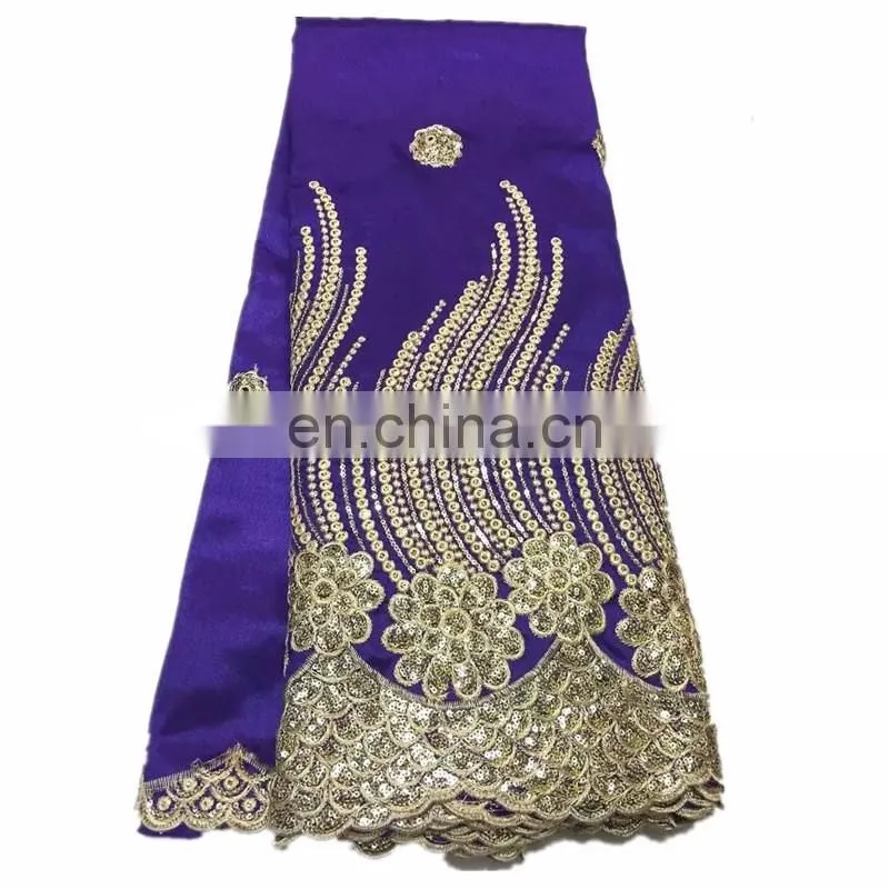 Guangzhou China fahionable George Lace Fabric Embroidery Lace for dress G15121717