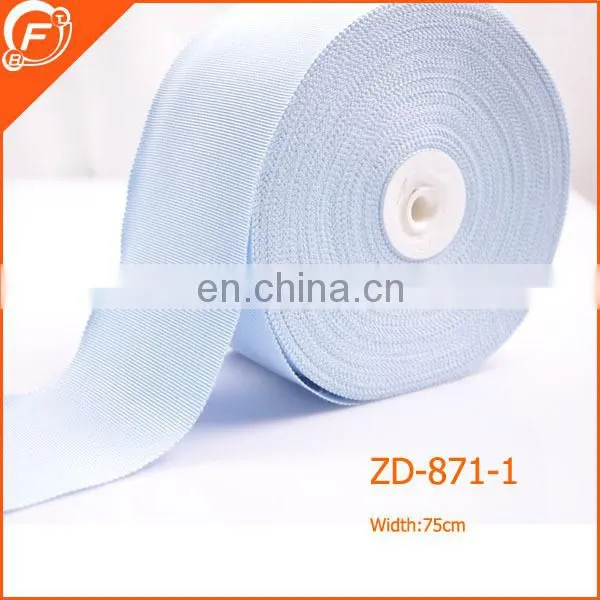 purple color grosgrain ribbon for garments bags