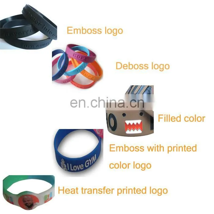Wholesale printed Country Flag Silicone Wristband
