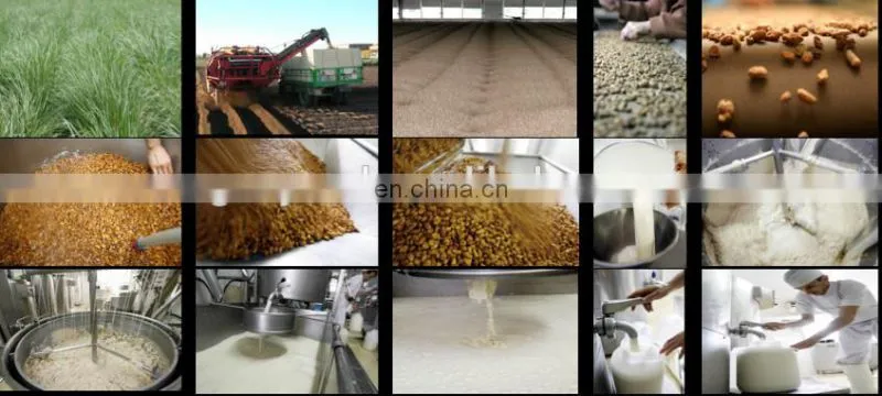 Commerical tiger nuts milk making plant / process machine