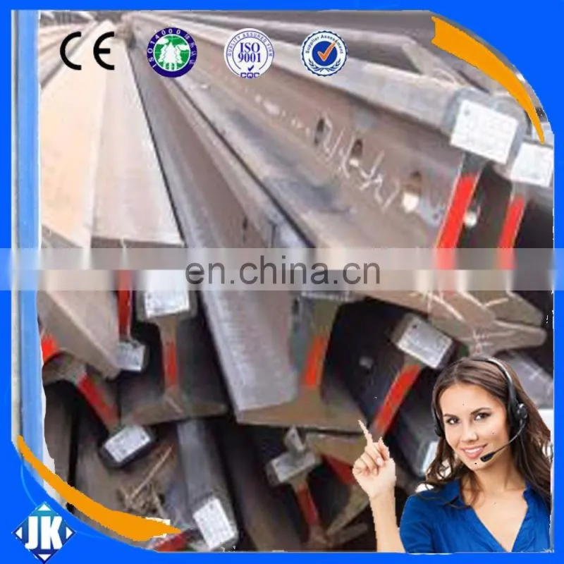China supplier Steel Rail P30 P60 QU100 Price For Railway