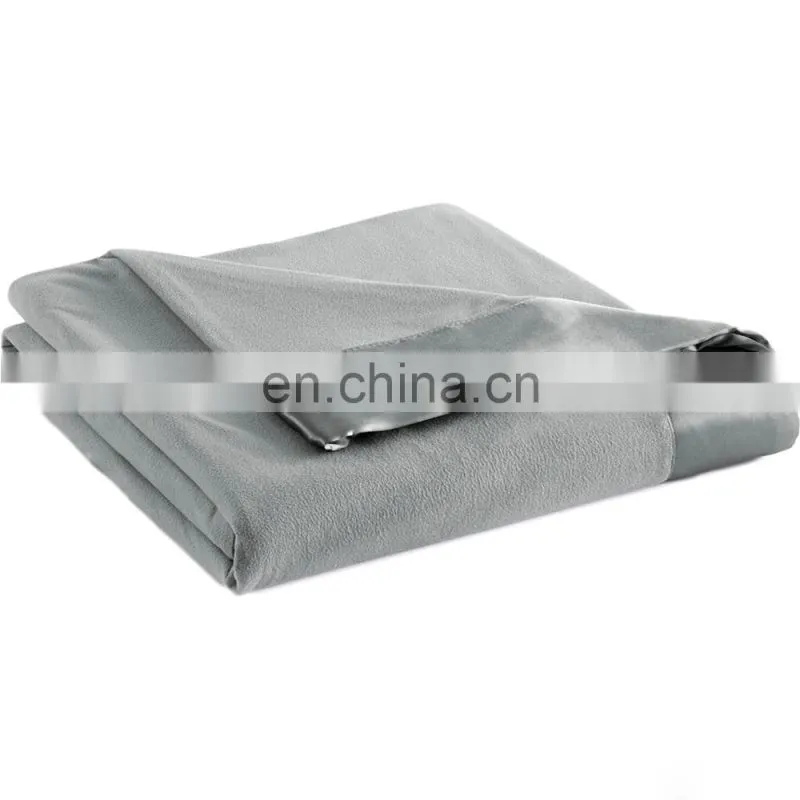 Factory Manufactured Polyester Fleece Flame Retardant Blanket Military