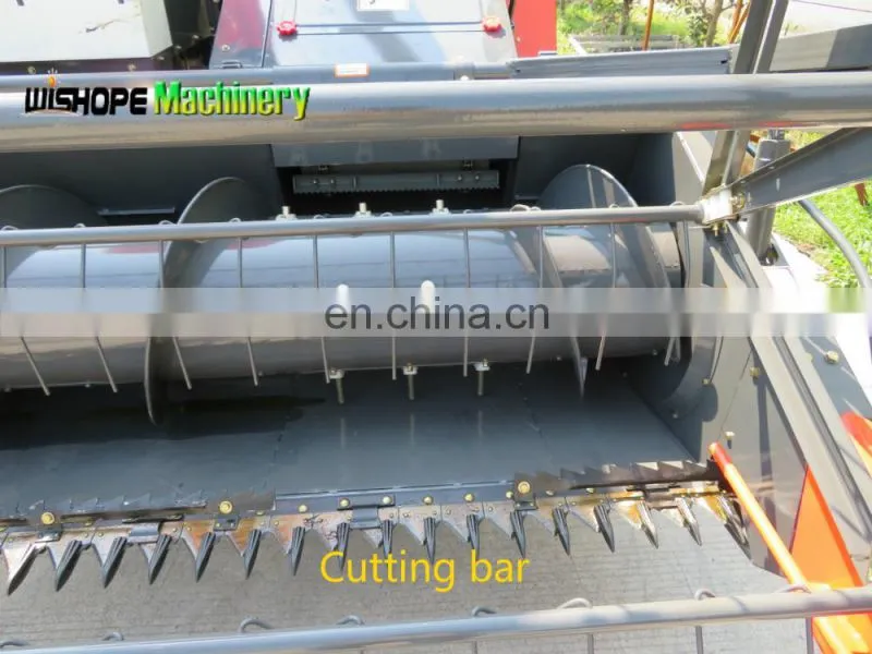 Agricultural Machine Rice Wheat Paddy Crawler Combine Harvester