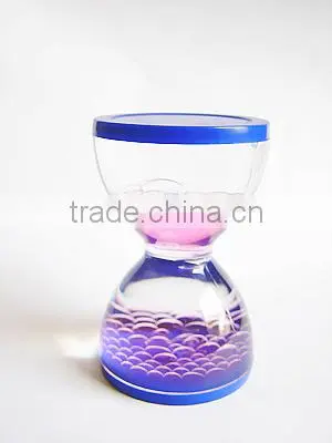 Floating Hourglass, Liquid Sand Timer
