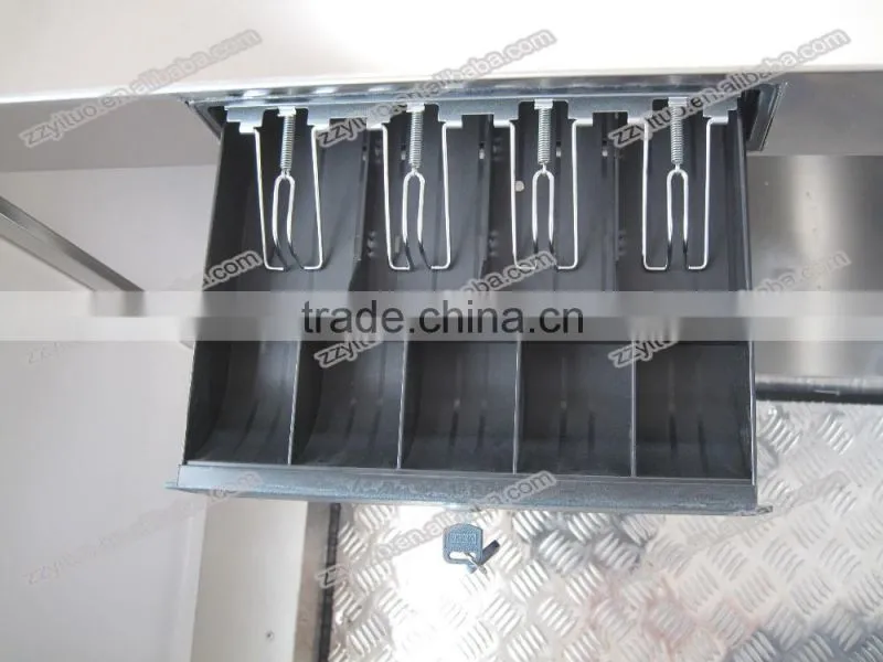 Made In Chima Mobile Ice Cream Cart Attractive Logo Street Fast Food Kiosk/ Fast Food Trailer