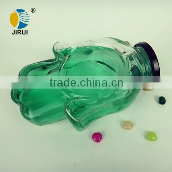 unique shape glass bottle & glass bottle with multi-usage