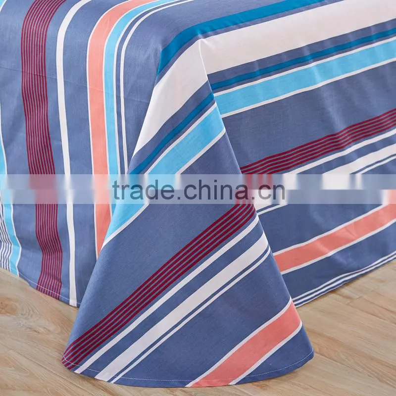 China factory plaid bed cover queen size duvet covers luxury european bedding set