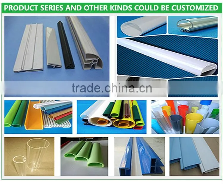 LED Srrip Recessed Polycarbonate Tube Light Diffuser