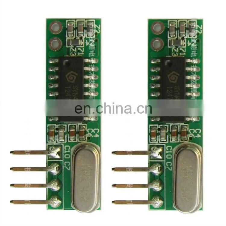 Superheterodyne RF module high frequency super regenerative transceiver module for Arduino anti-theft alarm