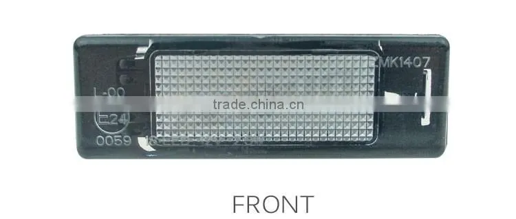 New Lowest factory price 3014SMD 18leds rcz Led License Plate